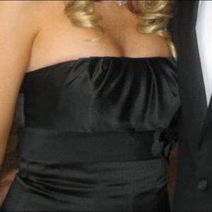 Vera wang black mermaid dress from maid collection